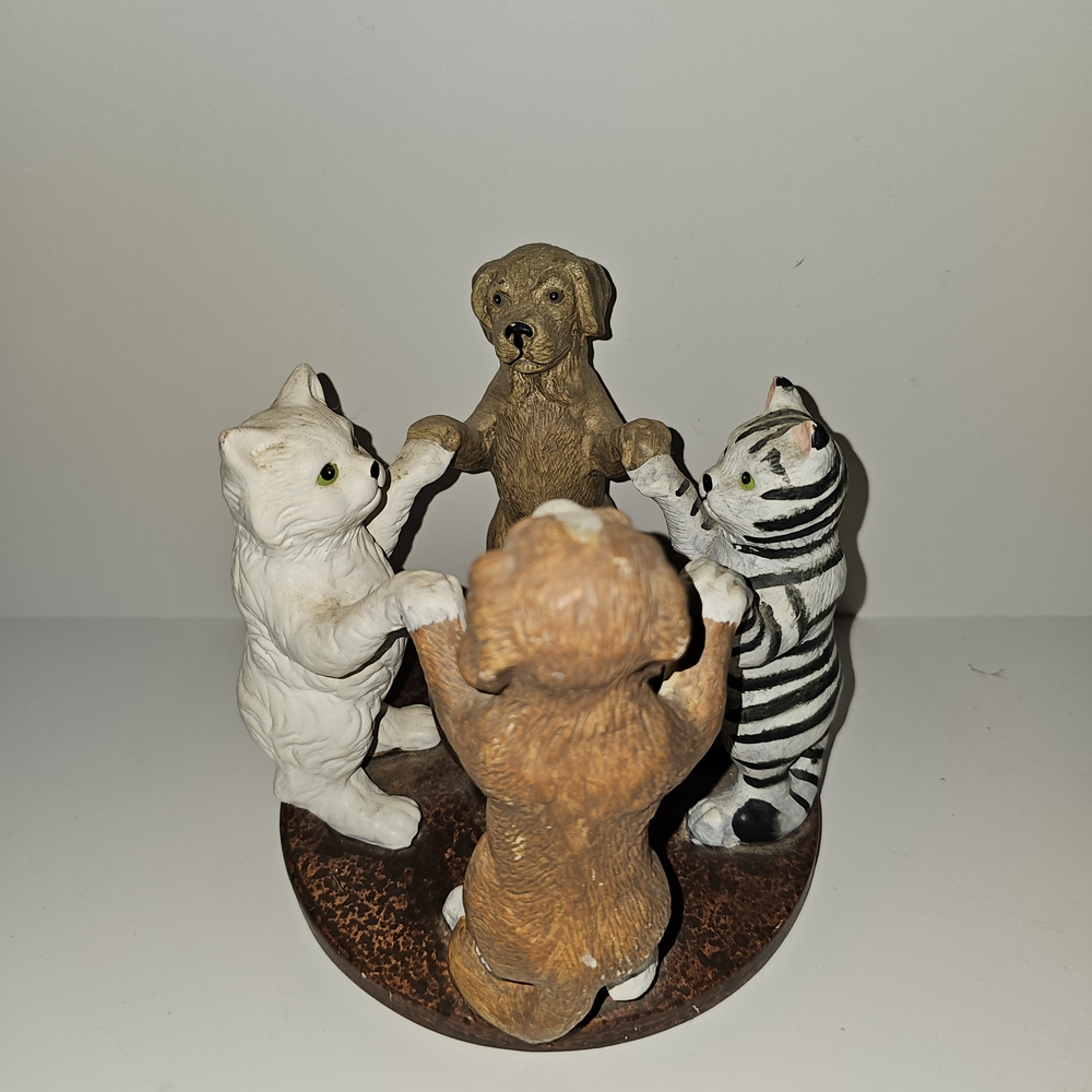 Nike Animal Friends Candle Holder - Brown, White, Black
